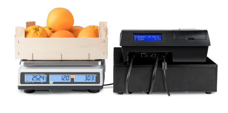 Balanza Comercios - Rango 3kg; 6kg Resolución 1g; 2g - Plato 204×263mm