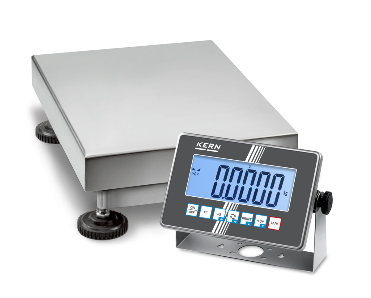 Balanza de acero inoxidable - Margen de pesaje 15 kg; 30 kg, Lectura 0,005 kg; 0,01 kg