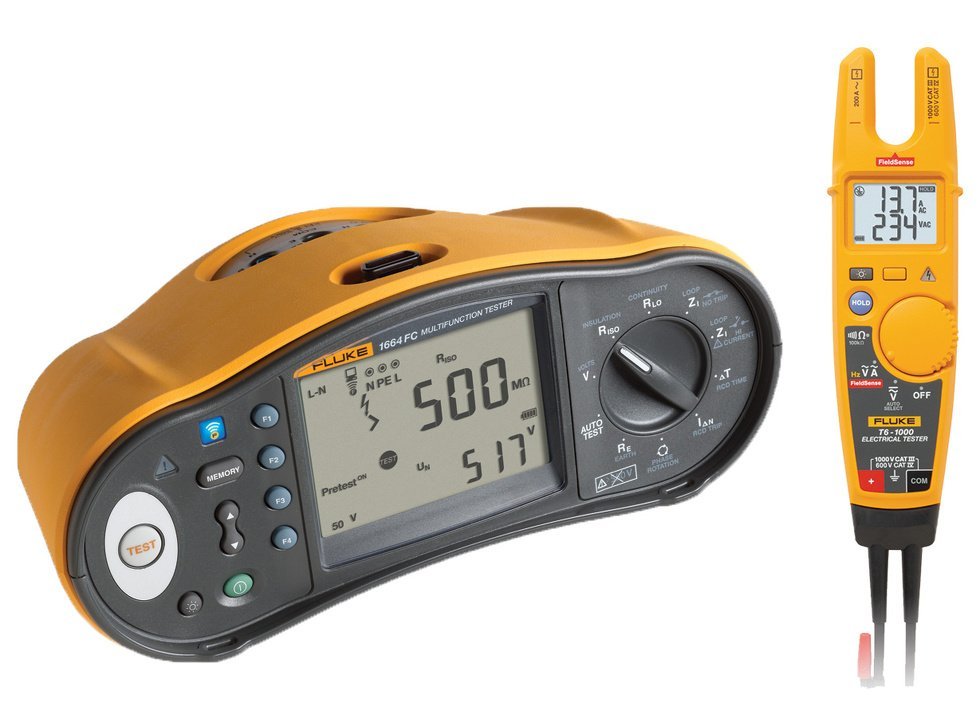 Comprobador de instalaciones Fluke 1664 SCH con T6 PRO
