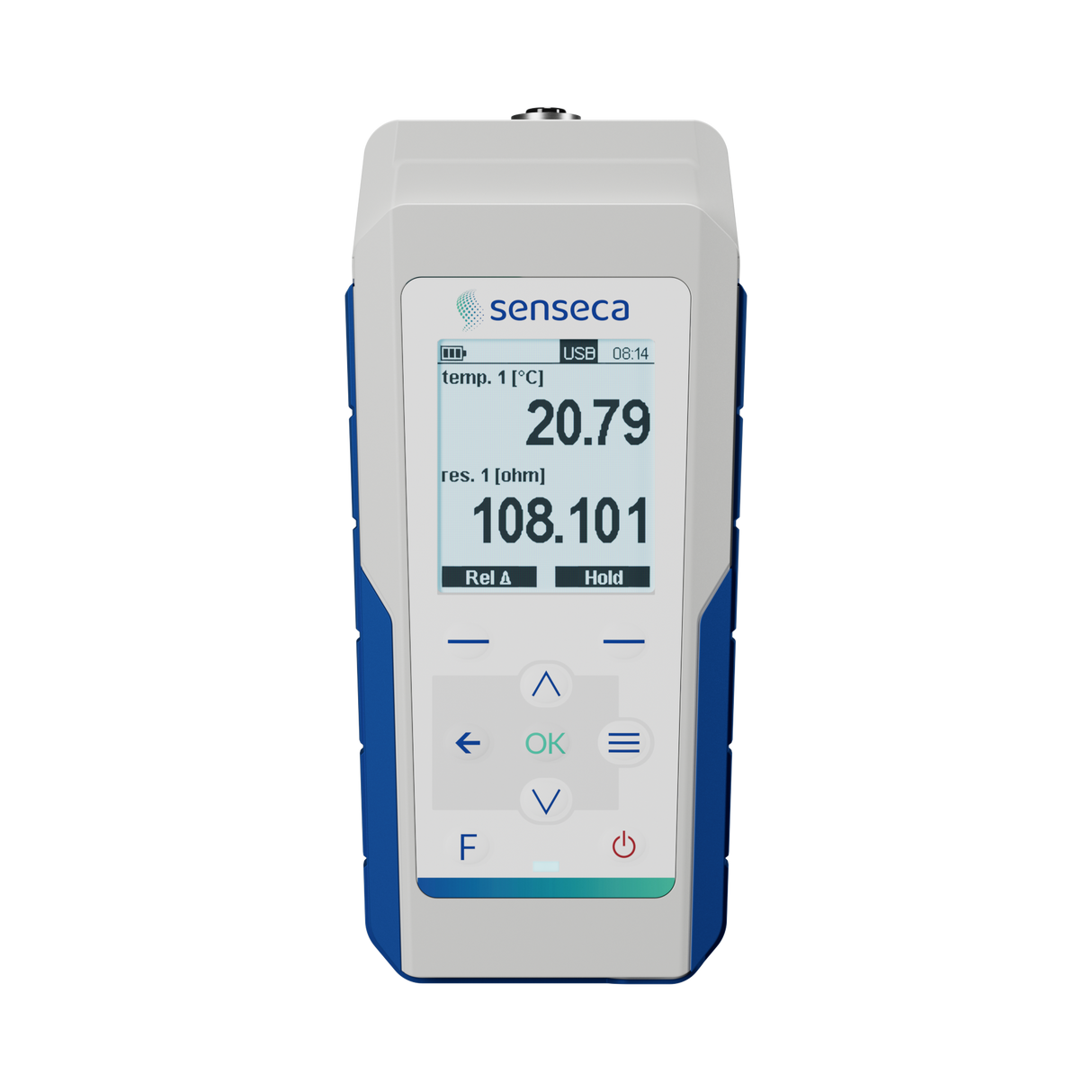 Termómetro de Precisión con 1 entrada para sensor Pt100 - Resolucion 0,01 ºC - Ajustable