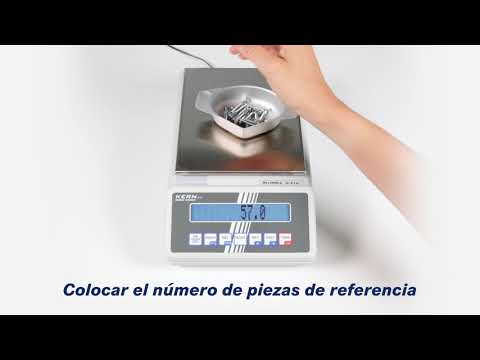Balanza con múltiples aplicaciones - Rango (0...16100)g, Resolución 0,1 g