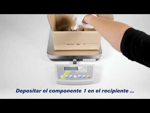 Balanza industrial de precisión - Rango (0...3,1) kg, Resolución 0,01 g