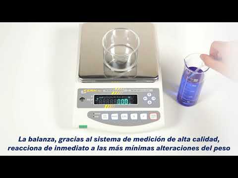 Balanza Precisión - Rango 2200g Resolución 0,01g - Plato 200×200mm