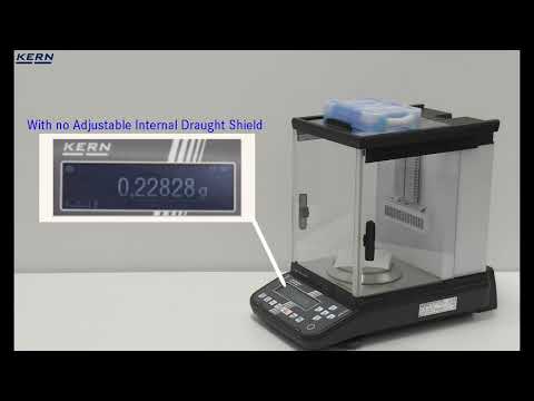 Balanza analítica ABP 100-5AM, Margen de pesaje 135 g, Lectura 0,00001 g